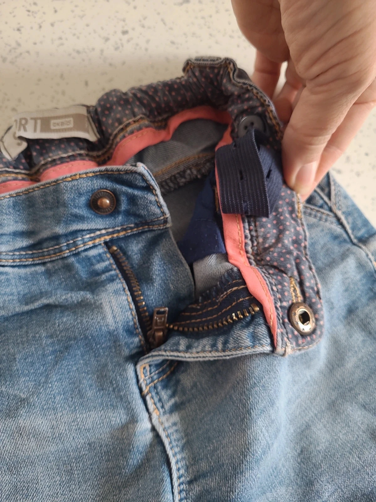 Pantalón corto de mezclilla para niña – photo 3